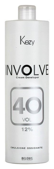 Окисляющая эмульсия 12% Involve Cream Developer Kezy Involve