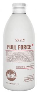 Интенсивный восстанавливающий шампунь с маслом кокоса OLLIN Professional