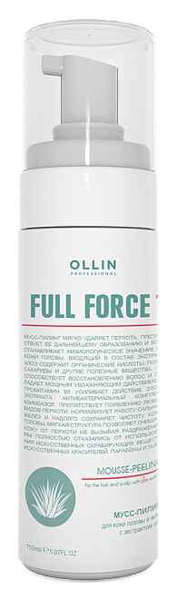 Мусс-пилинг для волос и кожи головы с экстрактом алоэ отзывы