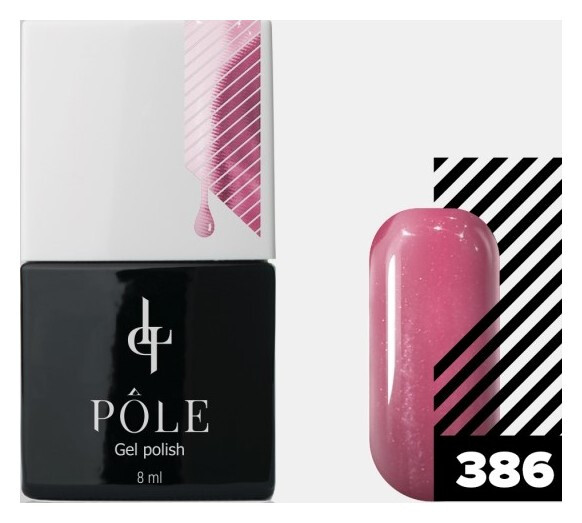 Тон 386 Поцелуй розы  POLE