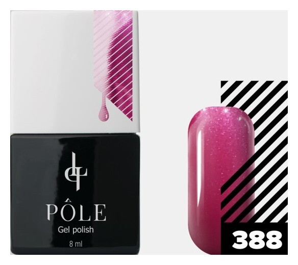 Тон 388 Розовый всплеск POLE