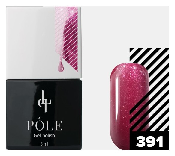 Тон 391 Малиновое сияние  POLE