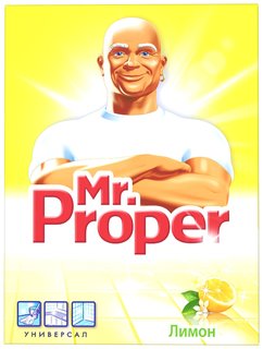 Порошок универсальный моющий "Mr. Proper", с запахом лимона, 400 грамм Mr. Proper