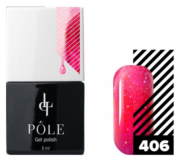 Тон 406 Ягодный леденец  POLE