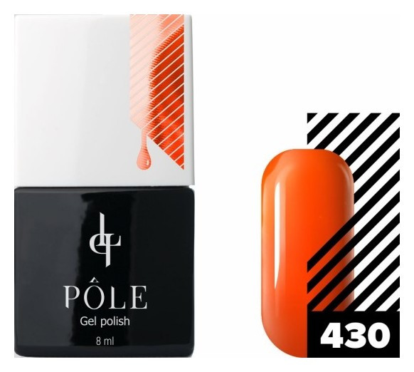 Тон 430 Огненный апельсин  POLE