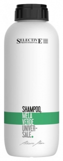 Шампунь для всех типов волос "Зелёное яблоко" Shampoo Mela Verde Selective Professional