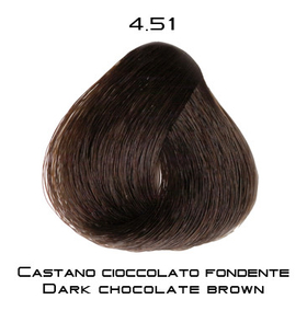 Тон 4.51 Каштановый - темный шоколад Selective Professional