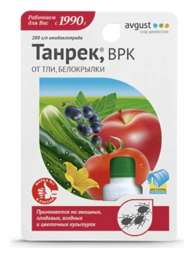 

Флакон от тли и других сосущих вредителей "Танрек. ВРК от тли", 12 мл