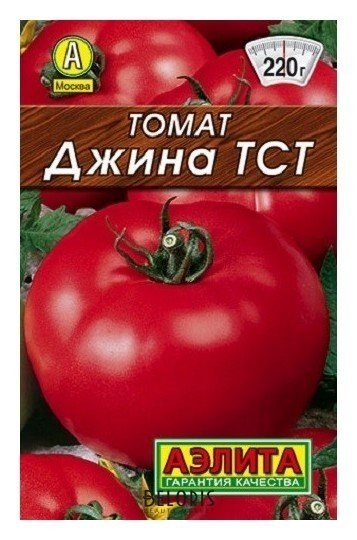Семена. томат Джина тст, среднеспелый (20 штук) Агрофирма Аэлита