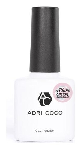 Гель-лак камуфлирующий Allure сream  ADRICOCO