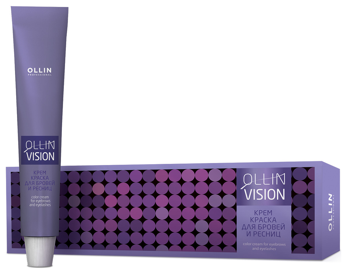 Крем-краска для бровей и ресниц OLLIN Professional Vision