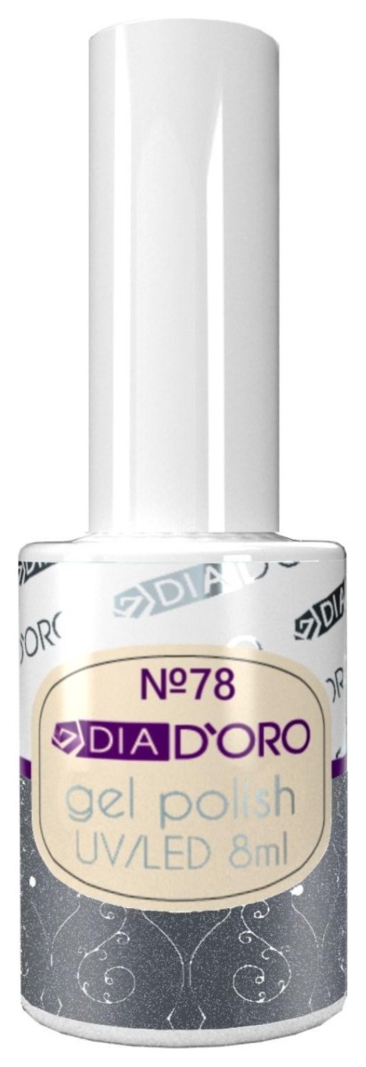 Тон 078 Полуночно-синий с перламутром Dia D’oro