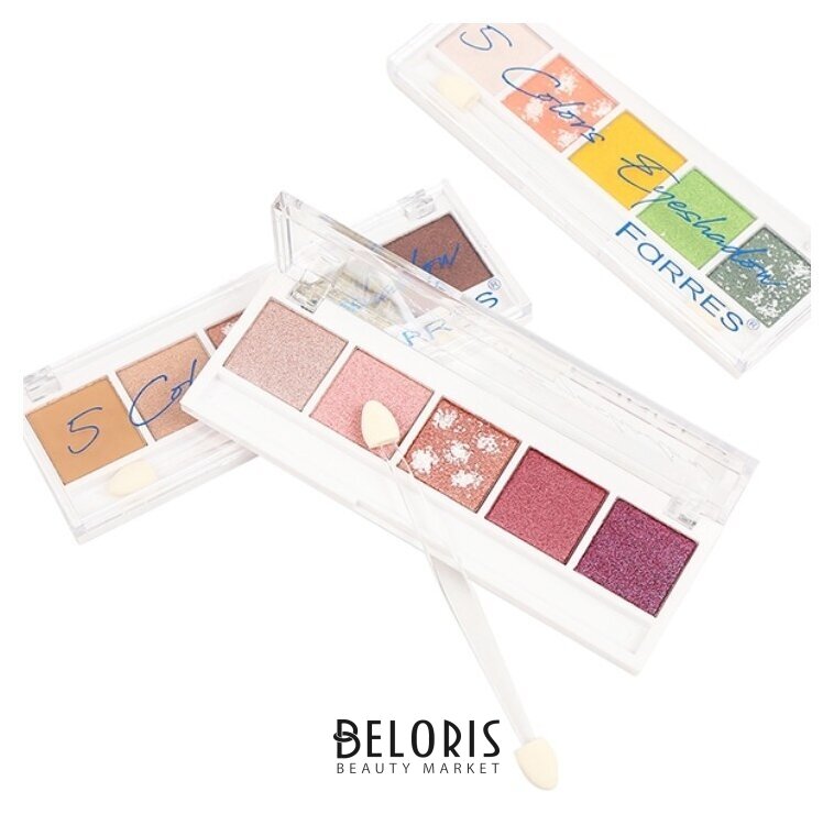 Тени для век 5 Colors 1243 Farres