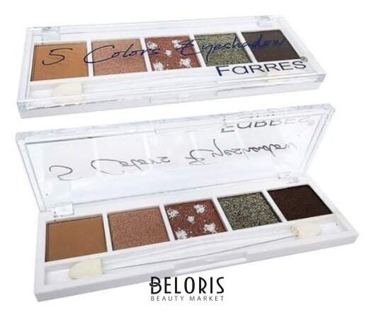 Тени для век 5 Colors 1243 Farres