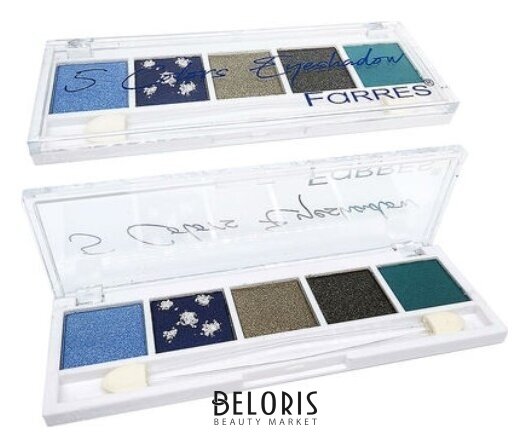 Тени для век 5 Colors 1243 Farres