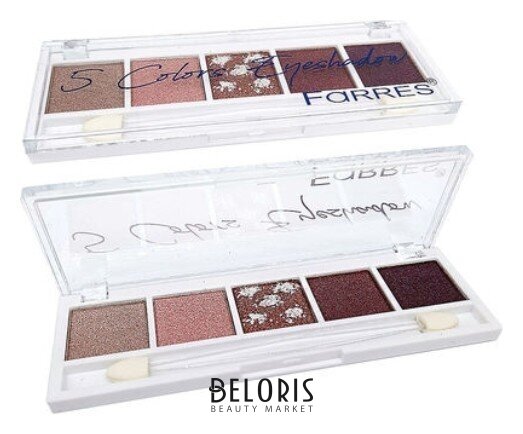Тени для век 5 Colors 1243 Farres