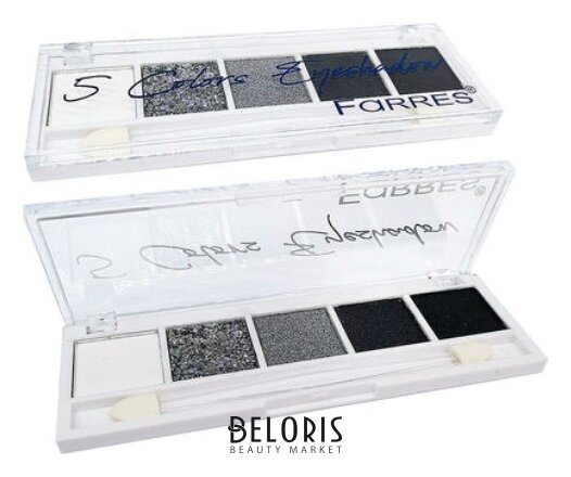 Тени для век 5 Colors 1243 Farres
