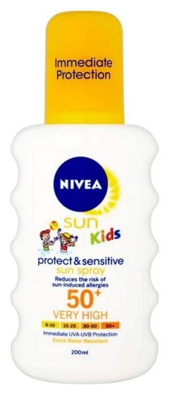 Спрей для лица и тела Солнцезащитный Ультра защита Sun Kids SPF 50+