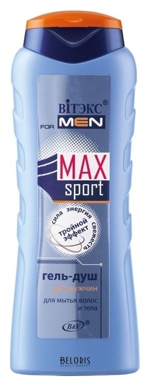 Гель-душ для волос и тела Тройной эффект Белита - Витекс MAXsport