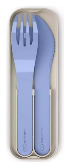 Набор из 3 столовых приборов в футляре "MB Pocket Color Bleu Infinity" Monbento
