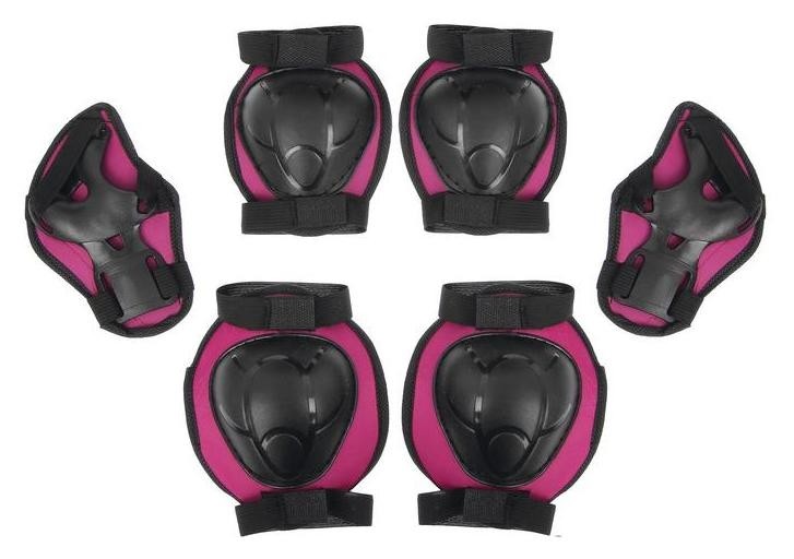 Защита роликовая Ot-2015, размер М, цвет розовый