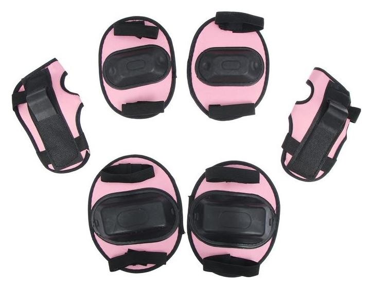 Защита роликовая Ot-2011, размер S, цвет розовый
