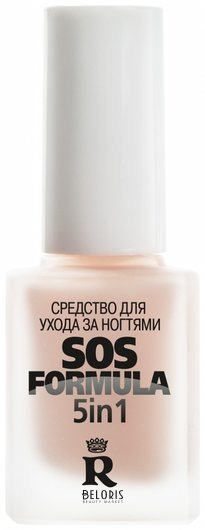 Средство для укрепления ногтей "SOS-formula 5 в 1"