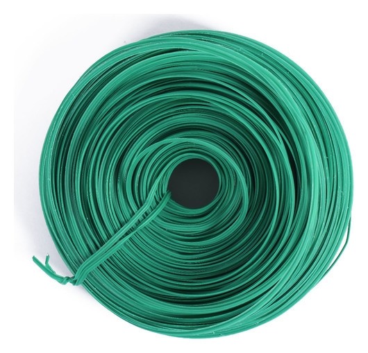 Проволока подвязочная, 100 м, толщина 2 мм, зелёная