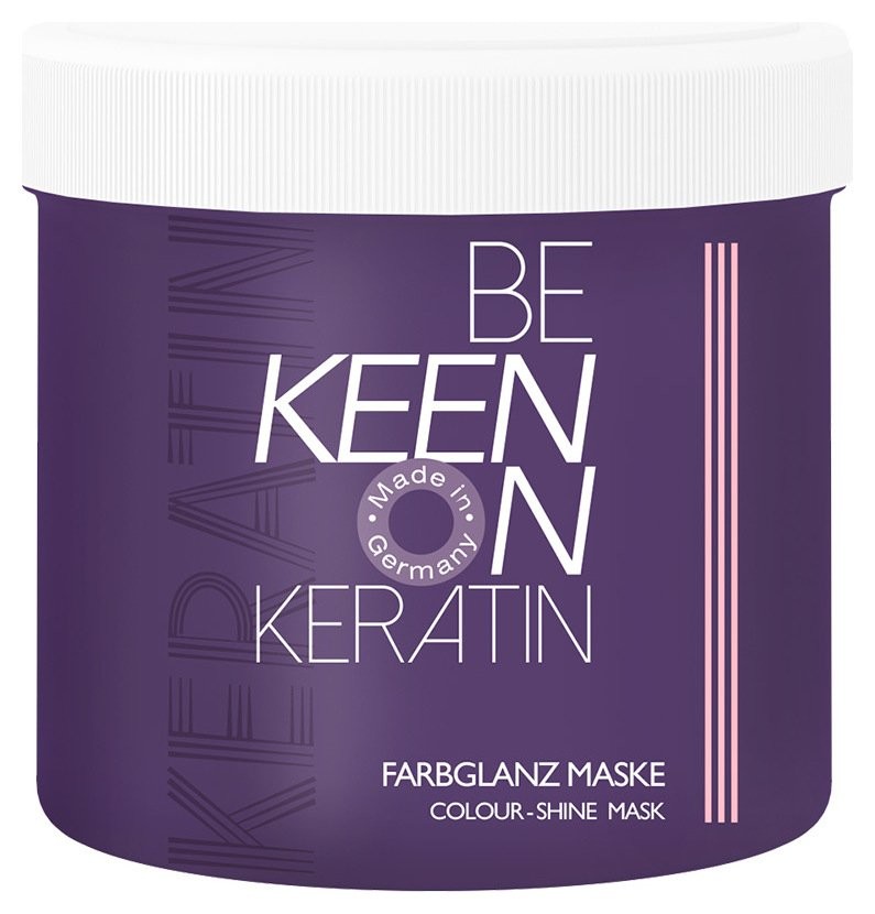 Маска с кератином "Стойкость цвета" Keratin farbglanz maske  KEEN
