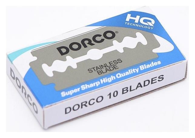 

Лезвия Dorco St300 двусторонние классические, 10 шт.