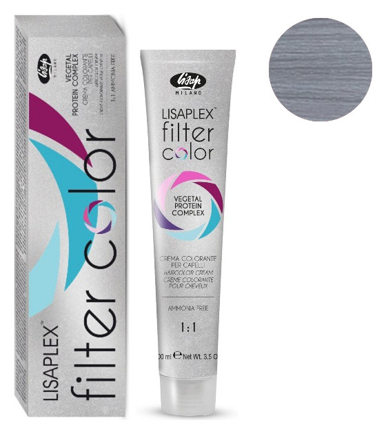 Тон Пепельный металлик  Lisap Milano