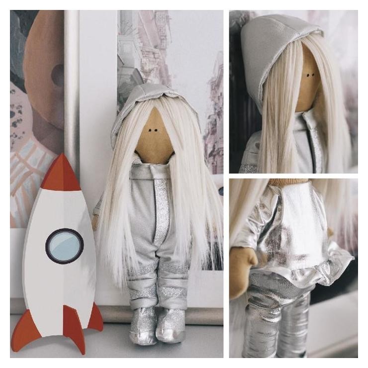

Интерьерная кукла «Космонавт дакота», набор для шитья 15,6 × .4 × 5