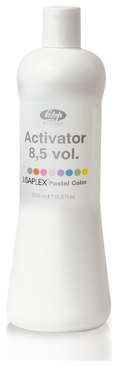Эмулься-активатор 8.5 vol (2,5 %) Pastel color activator Lisap Milano