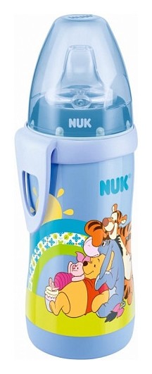 Поильник Nuk "Дисней", для активных детей, 300 мл, цвет голубой, арт. Nuk_10750413 Nuk