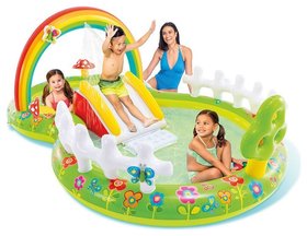 Игровой центр-бассейн с игрушками "Мой сад" 290 x 180 x 104 см Intex