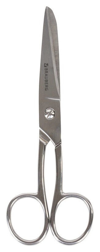 Ножницы цельнометаллические "Professional", 175 мм  Brauberg