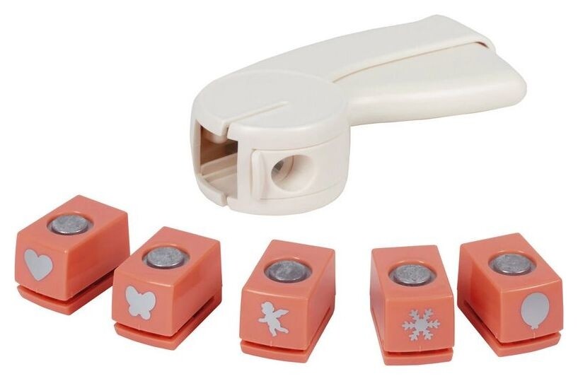 Дырокол фигурный "Остров сокровищ", 5 сменных насадок  Остров сокровищ