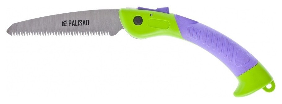 Пила садовая Palisad, складная, 150 мм рабочая часть, пластиковая обрезиненная рукоятка Palisad