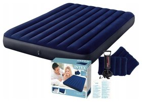 Кровать-матрас с двумя подушками Intex