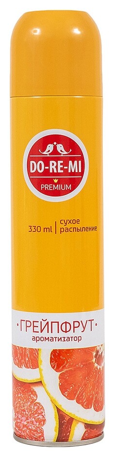 Освежитель воздуха до-ре-ми премиум грейпфрут фреш, 330 мл Sibiar