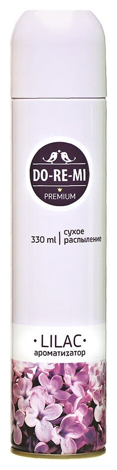 Освежитель воздуха до-ре-ми премиум сирень, 330 мл  Sibiar
