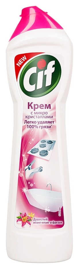 Чистящее средство для кухни Cif розовая свежесть крем 500г Cif