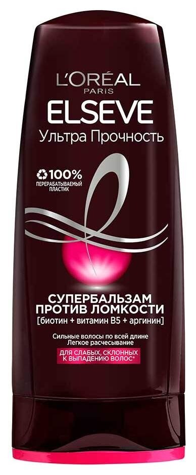 Бальзам для волос Elseve ультра прочность, 200 мл  L'Oreal