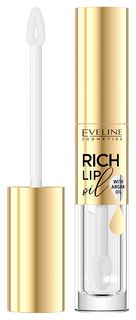 Масло для губ Eveline Rish Lip Oil кокос, 4,5 мл Eveline Cosmetics