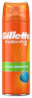 Гель для бритья Gillette Fusion Ultra Sensitive для чувствительной кожи, 200 мл  Gillette