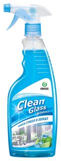 Средство для стекол Clean Glass голубая лагуна курок 600мл Grass