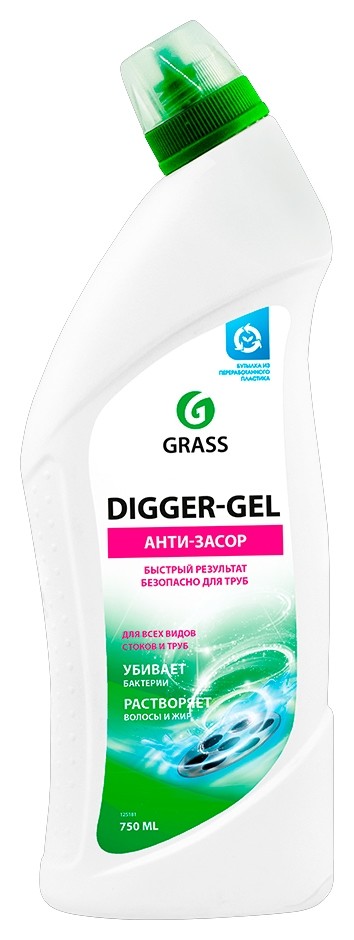 Средство от засоров Digger-gel 750мл