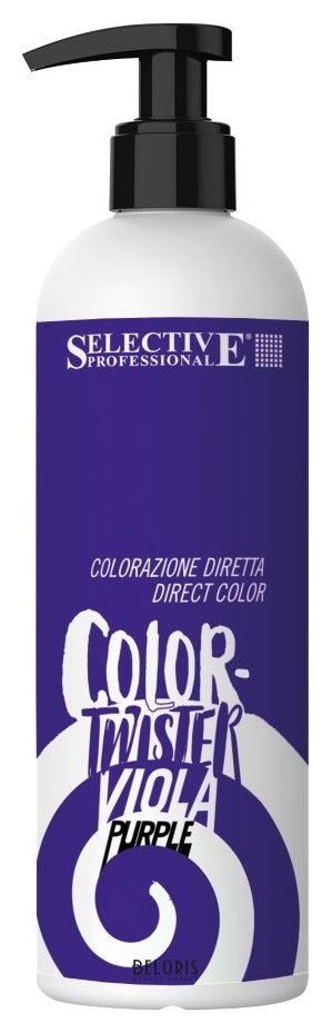 Color-Twister Ухаживающая краска для волос прямого действия с кератином Selective Professional