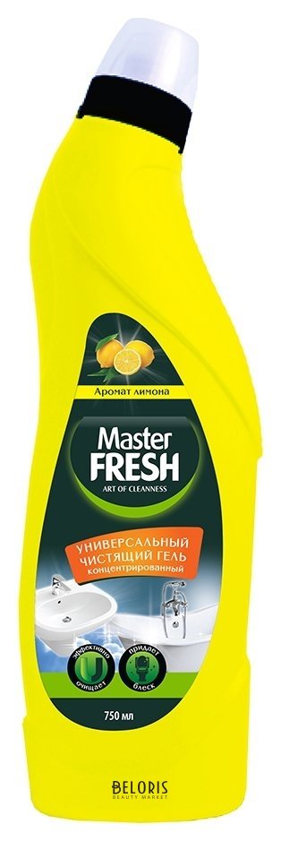 Чистящее средство Master Fresh лимон универсальный концентрированный гель, 750 л Master FRESH