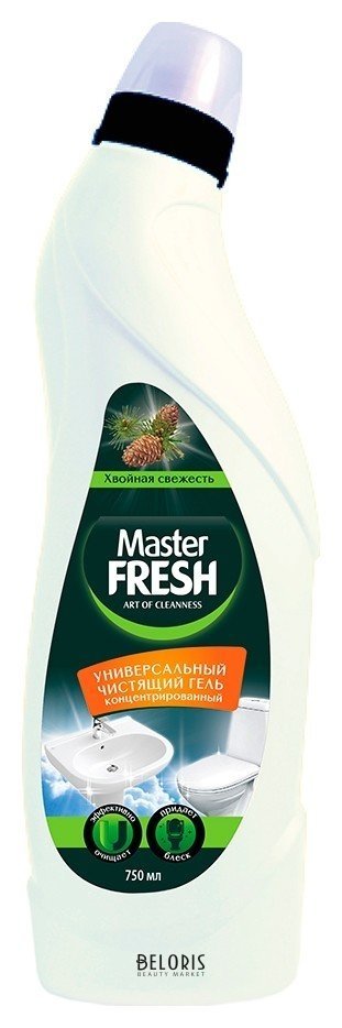 Чистящее средство Master Fresh хвойная свежесть, концентрированный гель, 750 мл Master FRESH